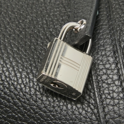 Hermès Noir Taurillon Clemence Leather Picotin Lock 22 Bag