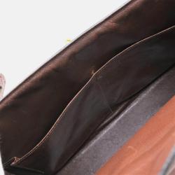 مملوكة مسبقًا Hermes Brown Cushvel Leather Kelly 32 Handbag