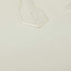 Hermès  Blanc Epsom Leather Palladium Finish Birkin 30 Bag