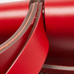 مملوكة مسبقًا Hermes Bordeaux/Ficelle/Rouge Piment H Vibration Canvas and Leather Herbag Zip 31 Bag