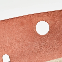 مملوكة مسبقًا Hermes Bordeaux/Ficelle/Rouge Piment H Vibration Canvas and Leather Herbag Zip 31 Bag