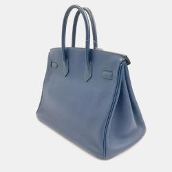 مملوكة مسبقًا Hermes Leather Birkin 35 Bag