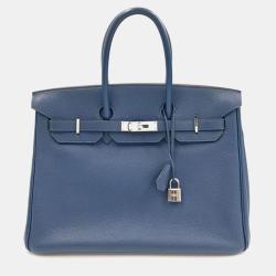 مملوكة مسبقًا Hermes Leather Birkin 35 Bag