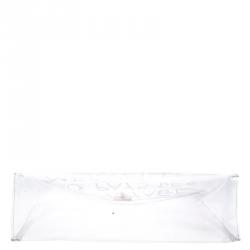 Hermes Clear Vinyl Vintage Kelly Bag