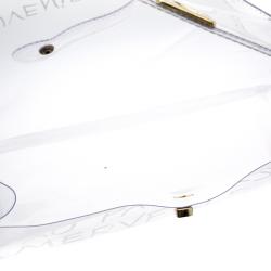 Hermes Clear Vinyl Vintage Kelly Bag