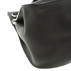 Pre Owned Hermes Vert Gris Taurillon Clemence Leather Jypsiere 37 Bag