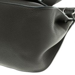 Pre Owned Hermes Vert Gris Taurillon Clemence Leather Jypsiere 37 Bag