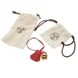 Pre Owned Hermes Geranium Togo Leather Gold Hardware Kelly Retourne 35 Bag