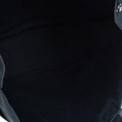 Pre Owned Hermes Black Herline Tote MM