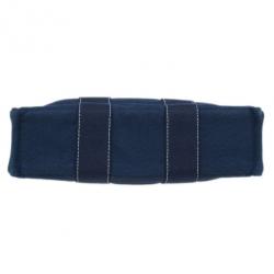 Pre Owned Hermes Navy Blue Herline Tote PM