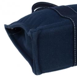 Pre Owned Hermes Navy Blue Herline Tote PM