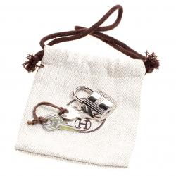 Pre Owned Hermes Bois de Rose Clemence Leather Picotin PM Bag