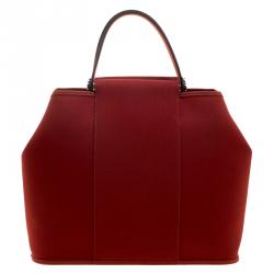 Pre Owned Hermes Sienne Canvas Cabag Elan Bag