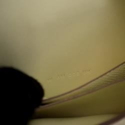 Pre Owned محفظة هيرمس كونستانس سليم صفراء بوسين