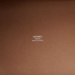 Pre Owned Hermes Picotin Lock 18 Lucky Daisy Handbag Chai Rose Swift Bag 