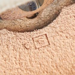 Pre Owned Hermes Bicolor Canvas/Leather 2-in-1 Herbag MM Bag