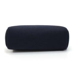 Pre Owned Hermes Navy Blue Canvas/Leather 2-in-1 Herbag PM Bag