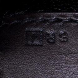 Pre Owned Hermes Metallic Black Box Leather Medor 29 Clutch