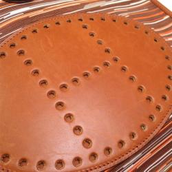 Pre Owned Hermes Brown Vibrato Evelyne 1 Shoulder Bag PM