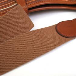 Pre Owned Hermes Brown Vibrato Evelyne 1 Shoulder Bag PM