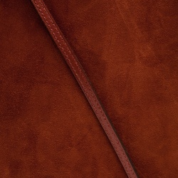 Pre Owned Hermes Dark Orange Suede Onimaitou Pochette PM Bag