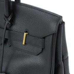 مملوكة مسبقًا Hermes Black Togo Leather Birkin 35