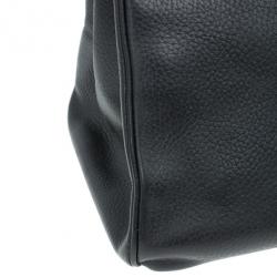 مملوكة مسبقًا Hermes Black Togo Leather Birkin 35