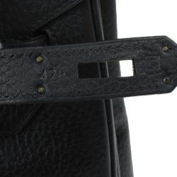 مملوكة مسبقًا Hermes Black Togo Leather Birkin 35