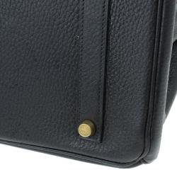 مملوكة مسبقًا Hermes Black Togo Leather Birkin 35