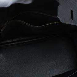 مملوكة مسبقًا Hermes Black Togo Leather Birkin 35