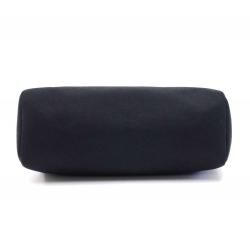 Pre Owned Hermes Noir Canvas/Leather 2-in-1 Herbag Zip PM Bag