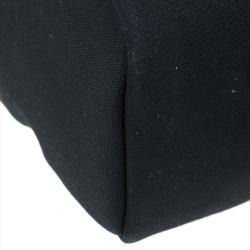 Pre Owned Hermes Black Herbag Convertible Satchel