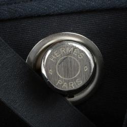 Pre Owned Hermes Black Herbag Convertible Satchel