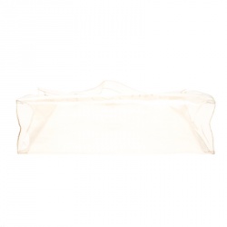 Hermes Clear Vinyl Souvenir Kelly Bag