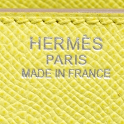 Hermes Soufre Epsom Leather Palladium Hardware Birkin 35 Bag