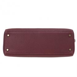 Hermes Prune Negonda Calfskin Kelly 35