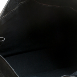 Hermes Black Canvas Fourre Tout Tote