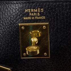 Hermes Vintage Black Kelly 35