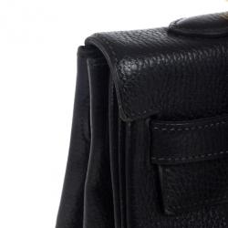 Hermes Vintage Black Kelly 35