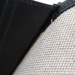 Pre Owned Hermes  Black Box Calf Leather Jige PM Clutch Bag