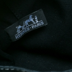 مملوكة مسبقًا حقيبة هيرمس فور توت كانفاس سوداء PM