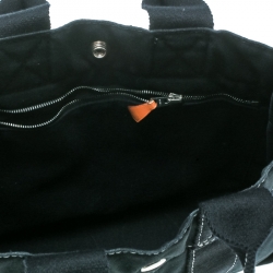 مملوكة مسبقًا حقيبة هيرمس فور توت كانفاس سوداء PM