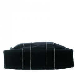 مملوكة مسبقًا حقيبة هيرمس فور توت كانفاس سوداء PM