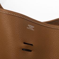 Pre Owned Hermes Brown Evelyne Togo III GM Bag