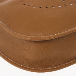 Pre Owned Hermes Brown Evelyne Togo III GM Bag