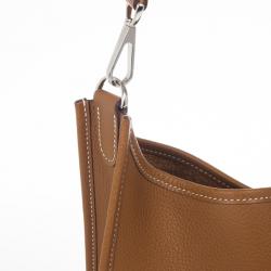 Pre Owned Hermes Brown Evelyne Togo III GM Bag