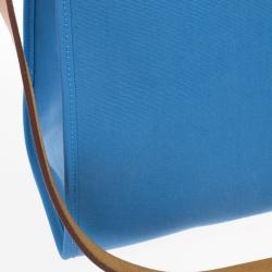 مملوكة مسبقًا Hermes Celeste Canvas and Leather Herbag Zip 39 Bag