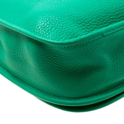 Pre Owned Hermes Bamboo Togo Leather Evelyne III GM Bag