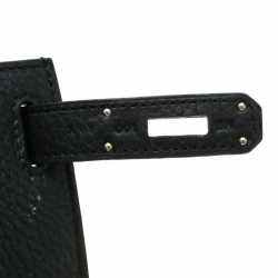 Pre Owned Hermes Black Togo Leather Jypsiere 28 Bag