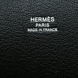 Pre Owned Hermes Black Togo Leather Jypsiere 28 Bag